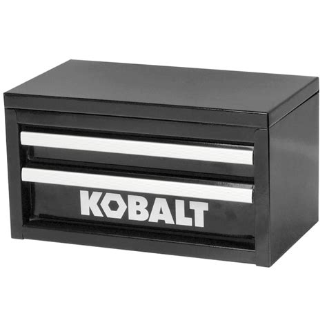 kobalt mini 10.83-in 2-drawer steel tool box|mini tool box lowe's.